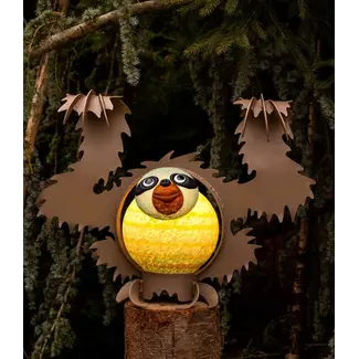 Glasstudio Borowski Borowski Lichtobjekt Lazy Ed mintgrün