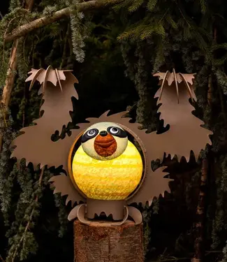 Glasstudio Borowski Borowski Lichtobjekt Lazy Ed mintgrün