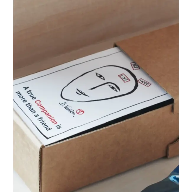 Kosta Boda Bertil Vallien Brains "Companion Love"