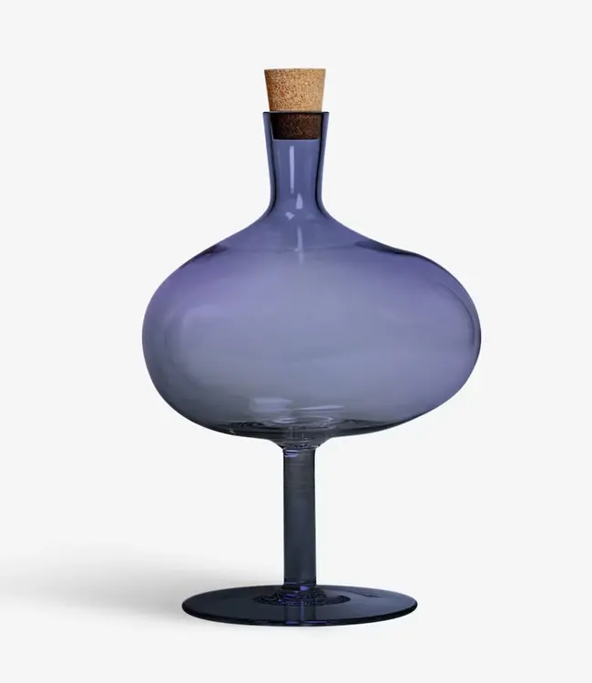 Kosta Boda Kosta Boda Flechtvase Bod blau