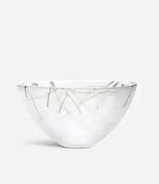 Kosta Boda Kosta Boda schaal Contrast - wit
