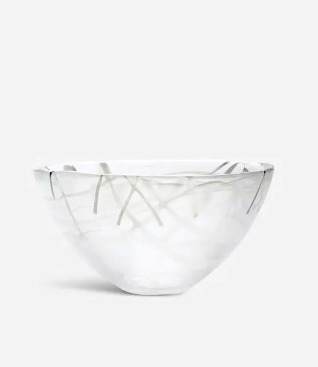 Anna Ehrner Kosta Boda schaal Contrast - wit