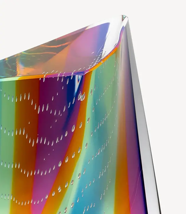 Glaskunstwerk Regenbogen