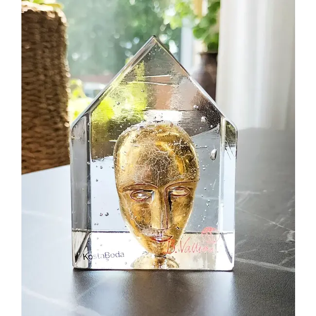 B Vallien - My Palace sculptuur 'Golden Head'