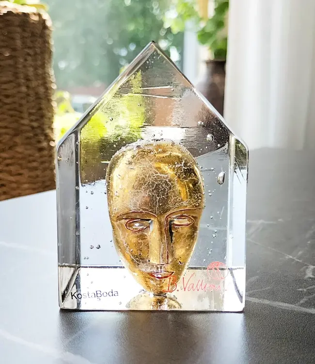 B Vallien - My Palace sculptuur 'Golden Head'