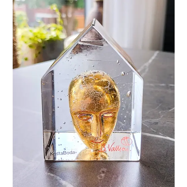 B Vallien - My Palace sculptuur 'Golden Head'