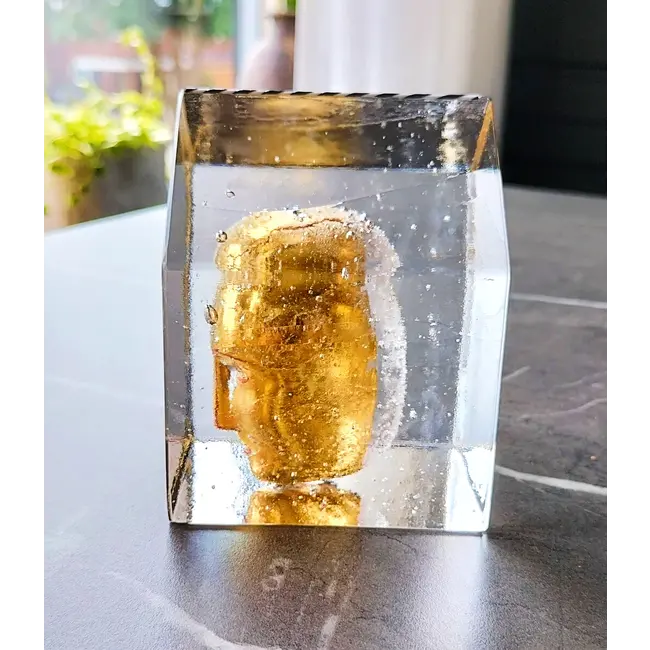 B Vallien - My Palace sculptuur 'Golden Head'