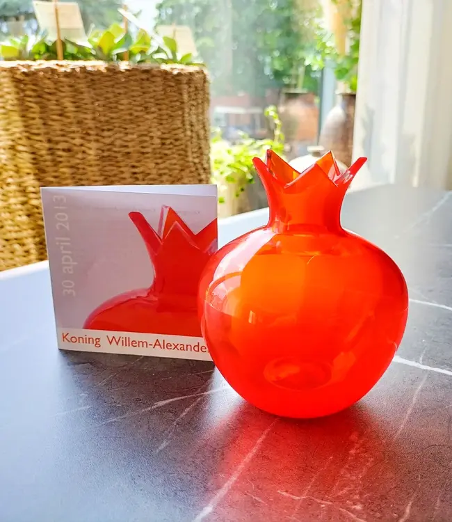 Royal Leerdam Crystal Leerdam oranjevaasje Kroning