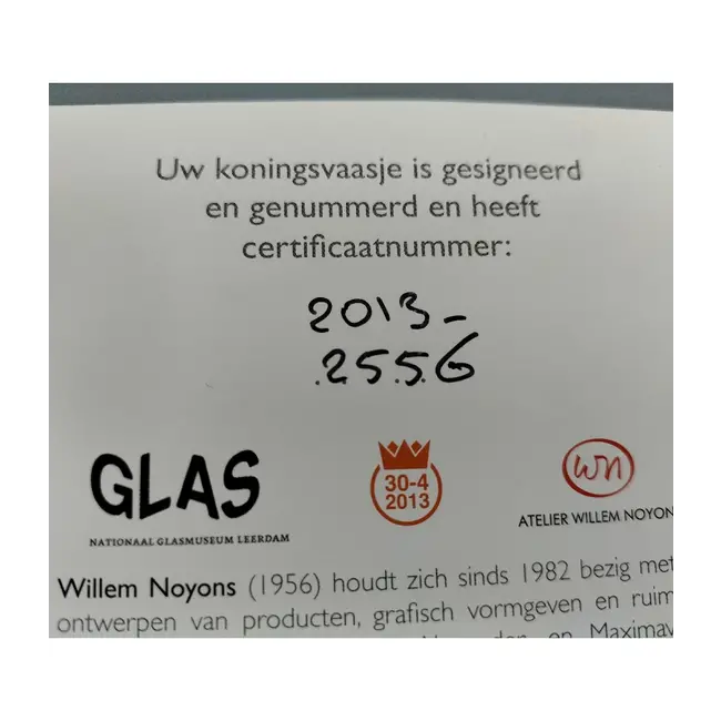 Koningsvase Royal Leerdam (NL)