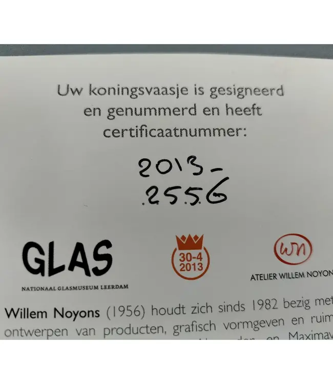 Koningsvaasje Royal Leerdam