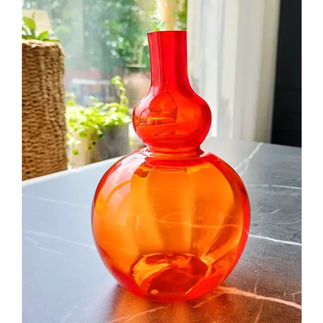 Leerdam-Oranje-Vase Alexia