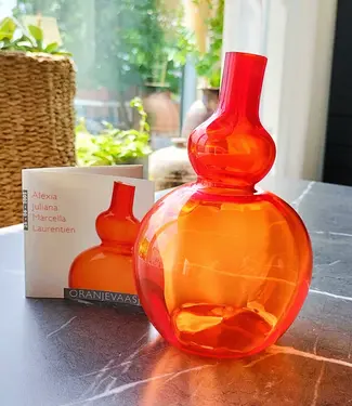Royal Leerdam Crystal Leerdam oranjevaasje Alexia