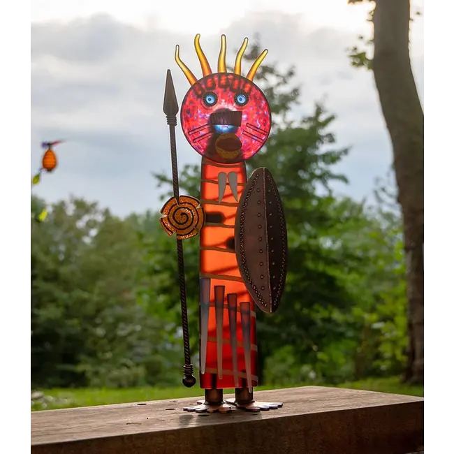 Borowski glaskunst skulptur Massai Bernstein