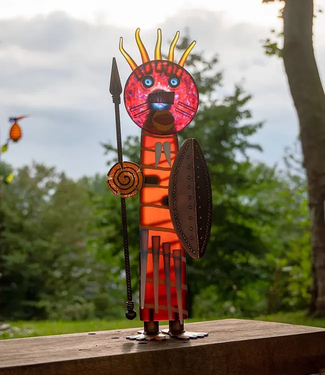 Borowski glaskunst beeld Massai