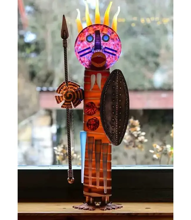 Borowski Glas sculptuur Massai