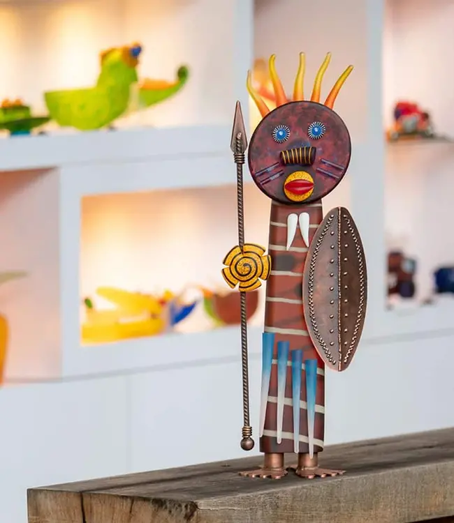 Glasstudio Borowski beeld Massai