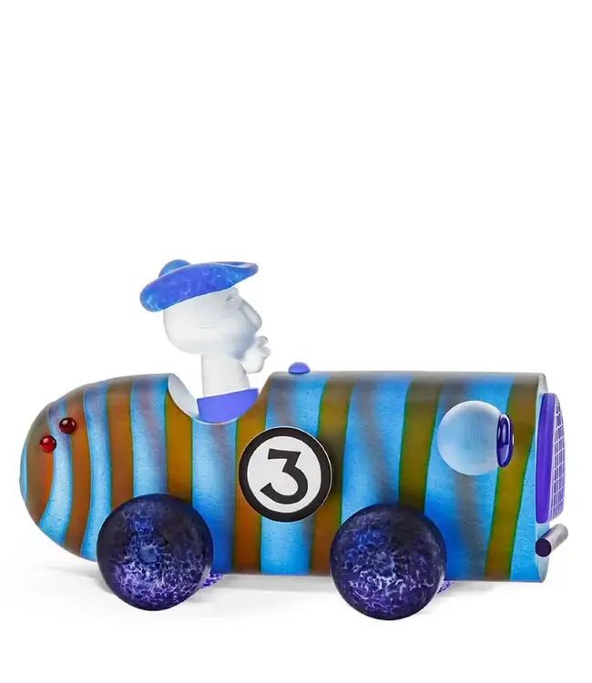 Borowski glas sculptuur Racer