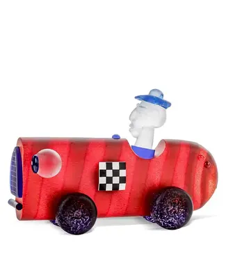 Glasstudio Borowski Borowski glaskunst Racer rood