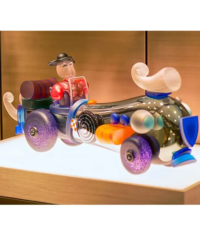 Borowski glas Retro Car