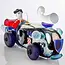 Borowski glas Retro Car