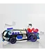 Borowski Art Objects Borowski glaskunst Retro Car, zilver