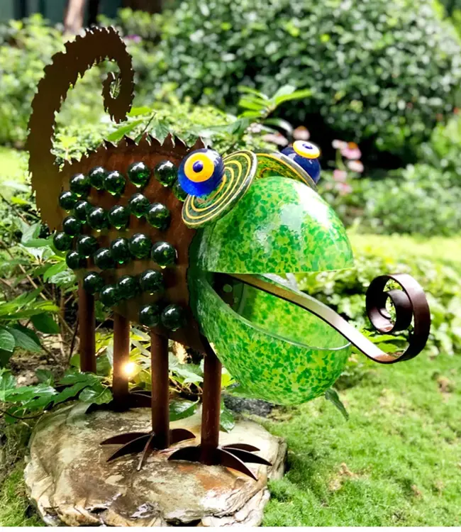 Borowski Gartenskulptur Chamäleon