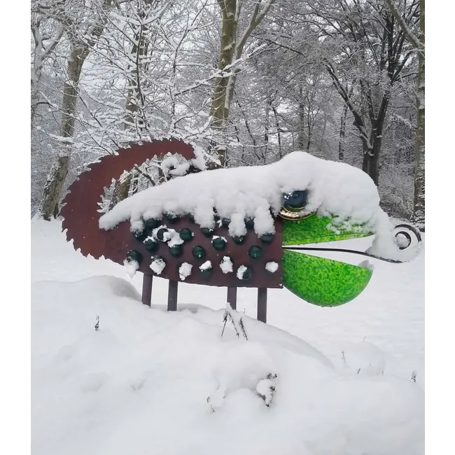 Borowski Gartenskulptur Chamäleon
