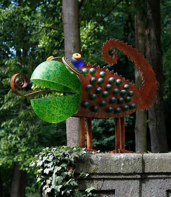 Borowski Gartenskulptur Chamäleon
