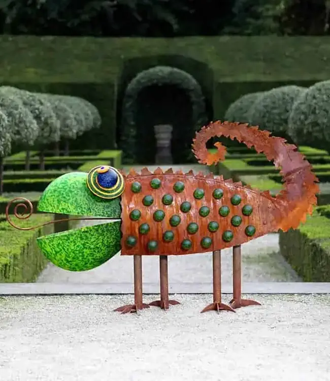 Borowski Gartenskulptur Chamäleon