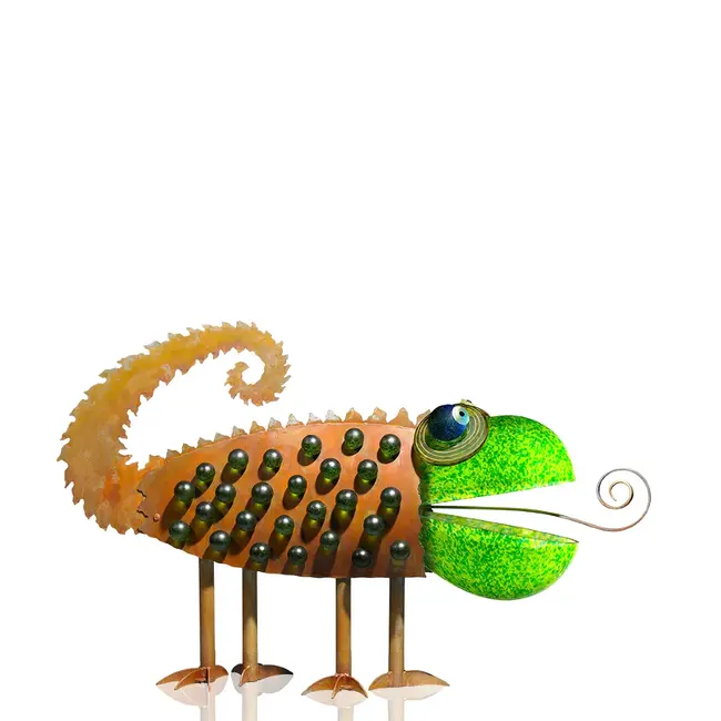 Borowski Glas buitensculptuur Chameleon