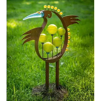 Glasstudio Borowski Borowski tuinbeeld Lucky Bird