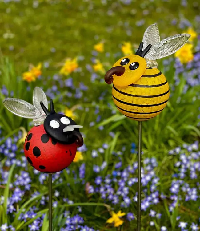 Borowski glaskunst Gartenstecker Mario