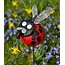 Borowski glaskunst Gartenstecker Mario