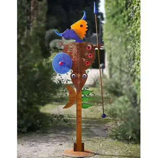 Glasstudio Borowski Borowski Gartenfigur Massai-Frau