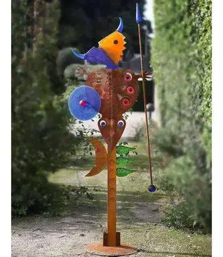 Glasstudio Borowski Borowski Gartenfigur Massai-Frau