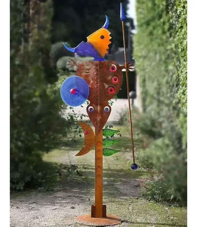 Glasstudio Borowski Borowski Gartenfigur Massai-Frau