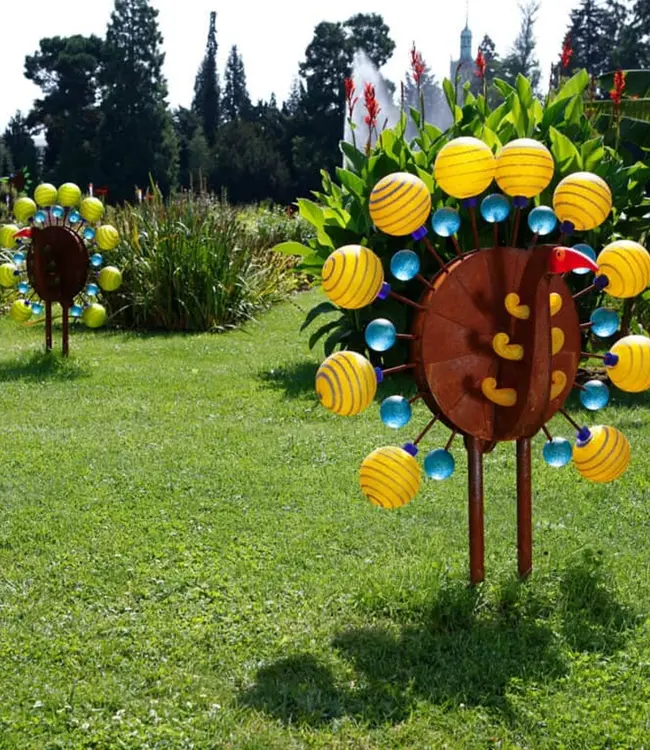 Borowski Gartenskulptur Pavo Gelb