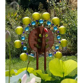 Glasstudio Borowski Borowski Gartenskulptur Pavo Zitro