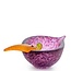 Glasstudio Borowski Borowski schaal Tweedy violet