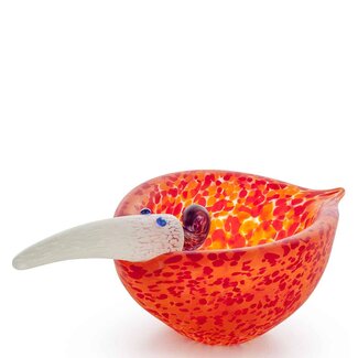 Glasstudio Borowski Borowski schale Tweedy Rot