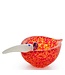 Glasstudio Borowski Borowski schale Tweedy Rot