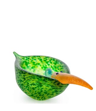 Glasstudio Borowski Borowski schaal Tweedy groen