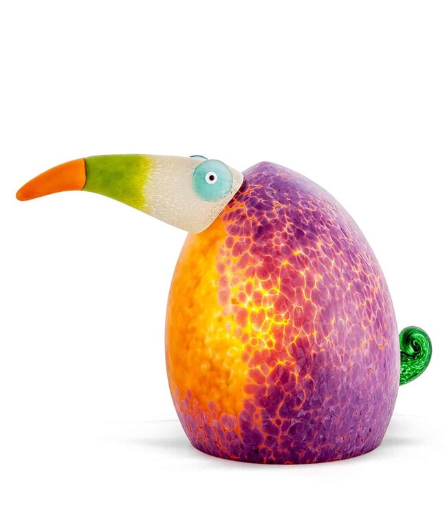 Borowski Tischleuchte Tukan Violett