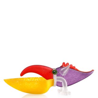 Glasstudio Borowski Borowski schale Tukan gelb/multi