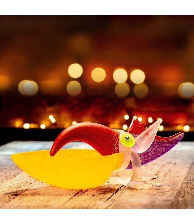 Borowski schale Tukan gelb/multi