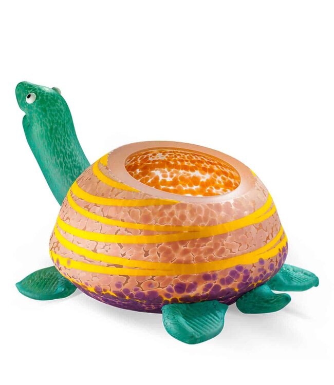 Borowski schale Toby apricot/grün