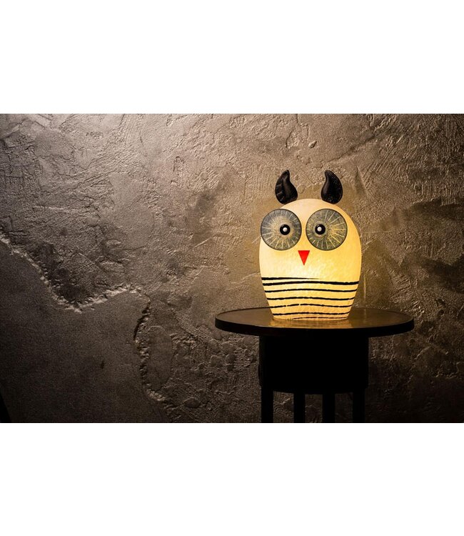 Borowski glazen tafellamp Tawny