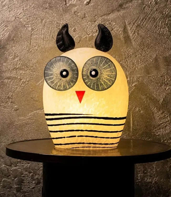 Glasstudio Borowski Borowski tafellamp Tawny wit