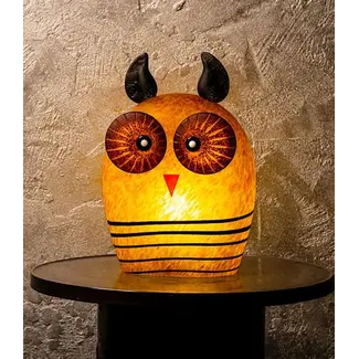 Glasstudio Borowski Borowski tafellamp Tawny amber