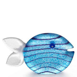 Glasstudio Borowski Borowski Glas object Snippy Tall blauw